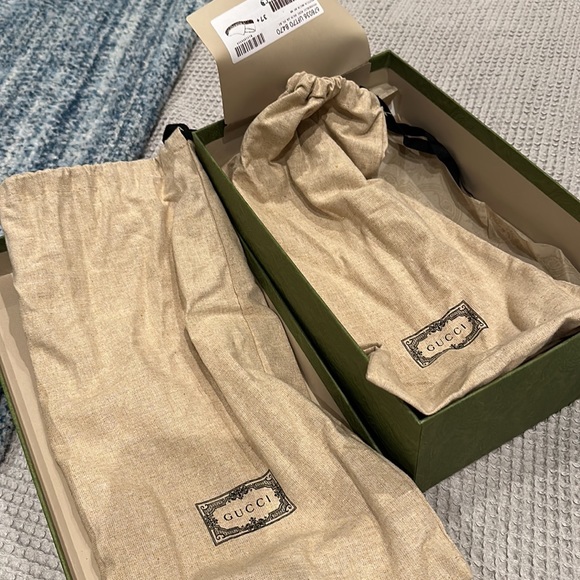 Gucci Rainbow Multicolor psychedelic mini gg espadrilles size 37.5 - Picture 3 of 6